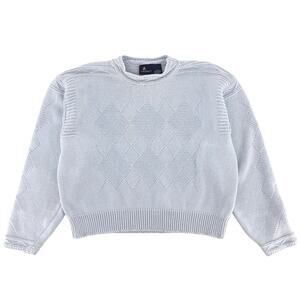 90s Liz Claiborne light blue sweater 1990s vintage